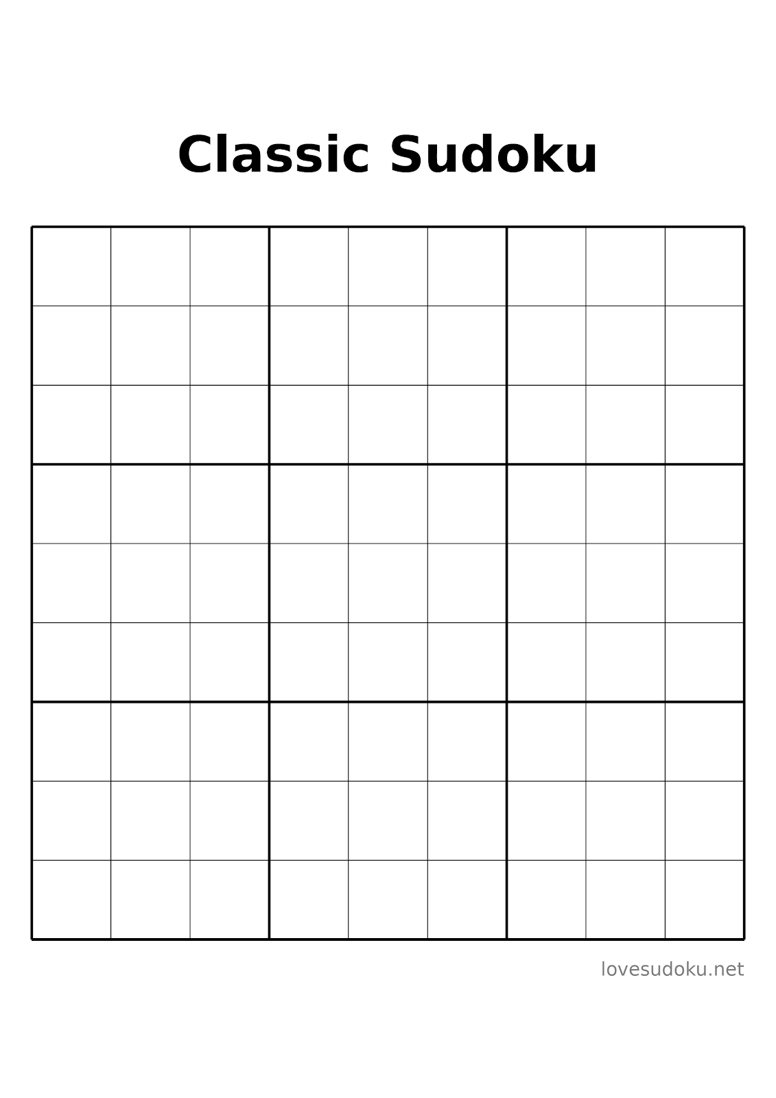 sudoku 6 per page printable